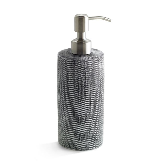 Kassatex Mesh Lotion Dispenser in Grey Bed Bath & Beyond