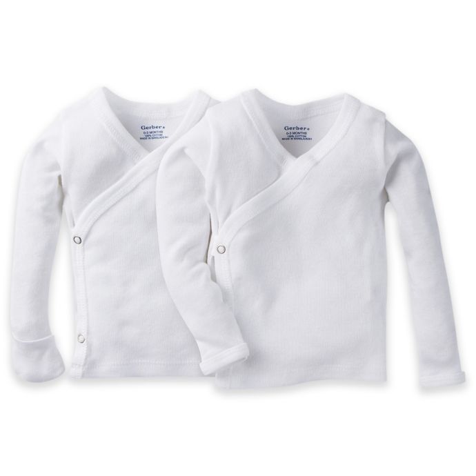 side snap baby shirts
