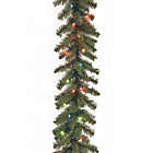 Alternate image 0 for National Tree Company 9-Foot Kincaid Spruce Garland with Multi-Colored Lights