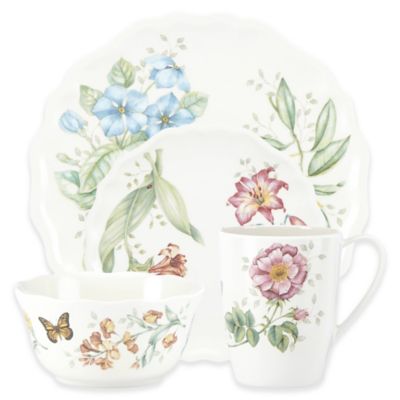 Lenox&reg; Butterfly Meadow&reg; Melamine Dinnerware Collection