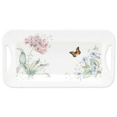 Lenox&reg; Butterfly Meadow&reg; Melamine Hors D&#39;oeuvres Tray