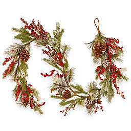 National Tree Company 72-Inch Berry and Cones Garland