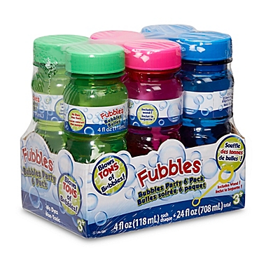 Little Kids&reg; Fubbles&trade; 6-Pack 4 oz. Bubble Solution. View a larger version of this product image.