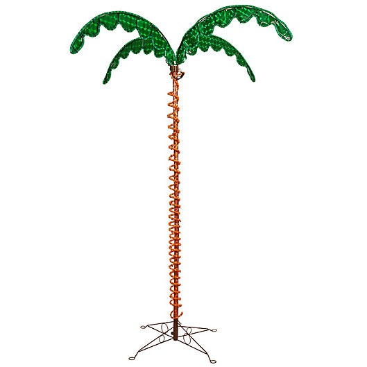 Alternate image 1 for Vickerman 7-Foot LED Rope Light Palm Tree
