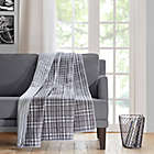 Alternate image 1 for Intelligent Design Daryl Oversized Quilted Throw Blanket in Grey