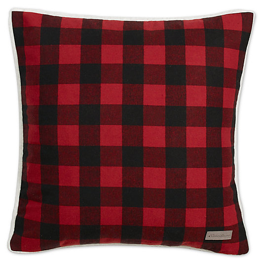 Alternate image 1 for Eddie Bauer® Cabin 20-Inch x 20-Inch Throw Pillow in Dark Red