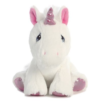 glitter unicorn stuffed animal