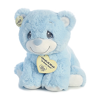 Precious Moments® 8.5-Inch Charlie Bear in Light Blue