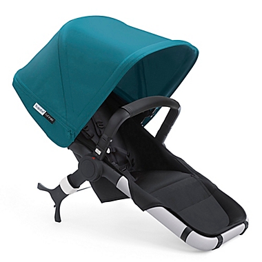 Bugaboo Runner Seat 2016 in Black/Petrol Blue. View a larger version of this product image.