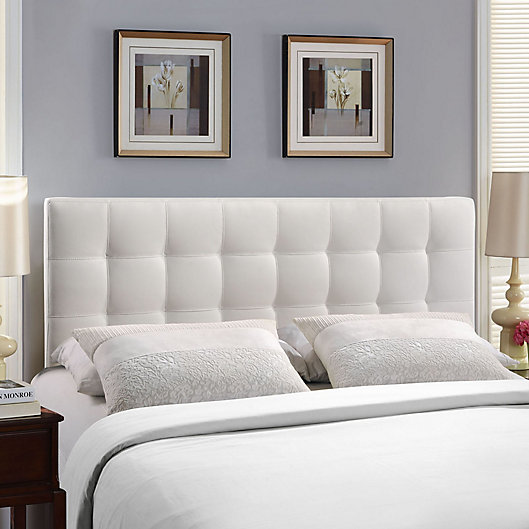 Modway Lily Vinyl Headboard Bed Bath, Bed Bath And Beyond Twin Headboards