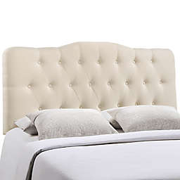 Modway Annabel Tufted Queen Headboard in Ivory