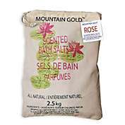 Mountain Gold&trade; 5.5 lb. Himalayan Bath Salts in Rose