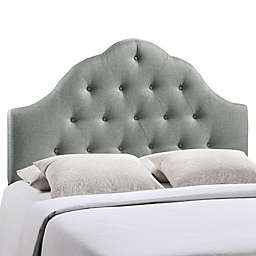 Modway Sovereign King Fabric Headboard in Grey