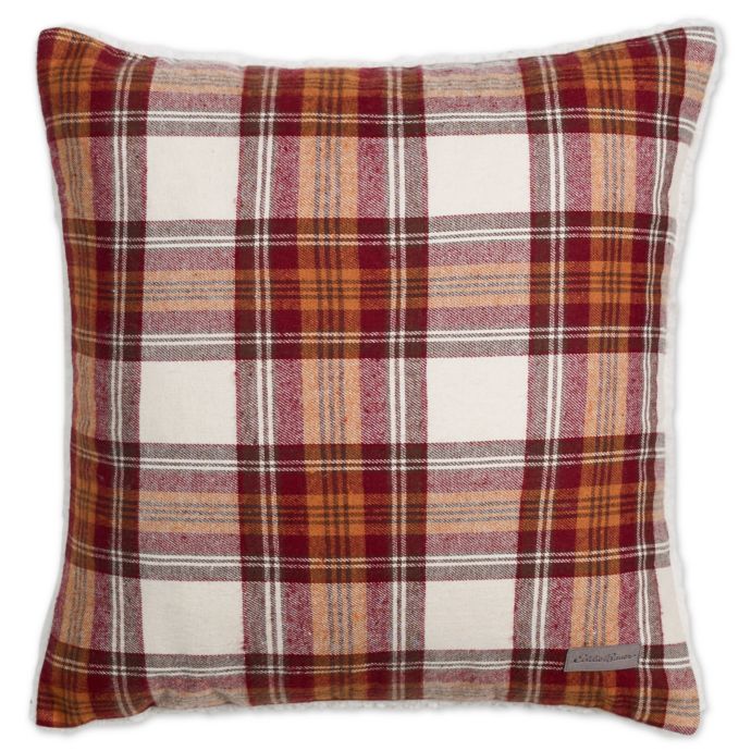 Eddie Bauer® Edgewood 20Inch x 20Inch Plaid Throw Pillow