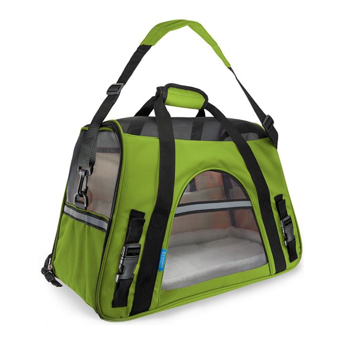 OxGord Soft Sided Dog/Cat Carrier in Black Bed Bath & Beyond