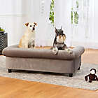 Alternate image 7 for Enchanted Home Velvet Tufted Manchester Pet Sofa in Grey