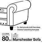 Alternate image 13 for Enchanted Home Velvet Tufted Manchester Pet Sofa in Grey