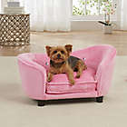 Alternate image 0 for Enchanted Home Pet Small Ultra Plush Snuggle Bed in Pink
