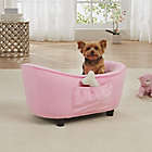 Alternate image 2 for Enchanted Home Pet Small Ultra Plush Snuggle Bed in Pink