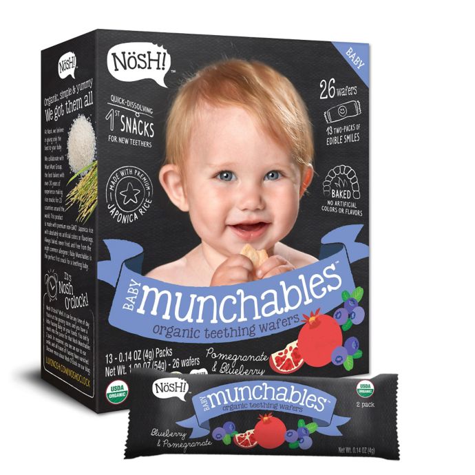 Nosh™ Baby Munchables™ 1.9 oz. Blueberry and Pomegranate Organic
