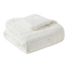 Alternate image 0 for Madison Park Arctic Plush Down Alternative Throw Blanket in Ivory