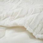 Alternate image 3 for Madison Park Arctic Plush Down Alternative Throw Blanket in Ivory