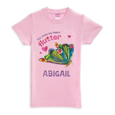Very Hungry Caterpillar Butterfly Shirt in Pink