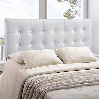 Modway Emily Vinyl Tufted Headboard, Modway Lily Tufted Headboard Queen