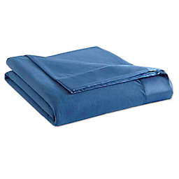 Micro Flannel® All Seasons Year Round Twin Sheet Blanket in Smokey Mt. Blue