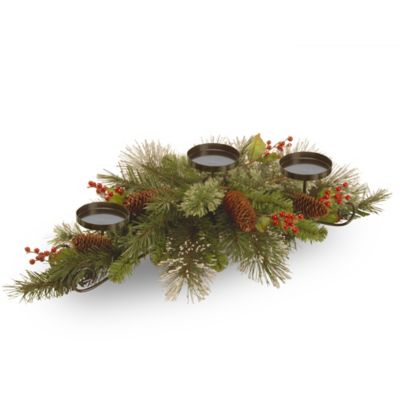 3 candle holder centerpiece