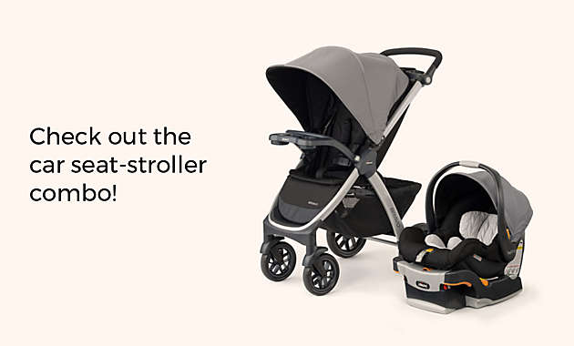 Check out the car seat-stroller combo!