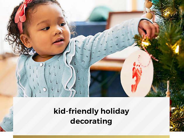 kidfriendly holiday decorating
