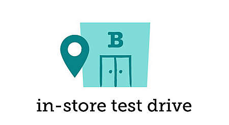 in-store test drive