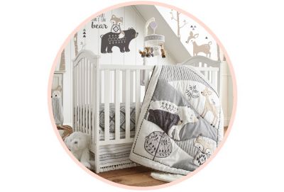 baby room bedding and decor