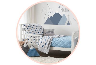 baby room bedding and decor
