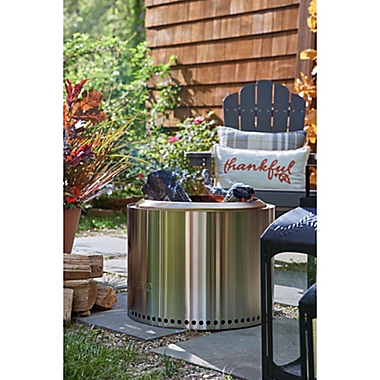 Solo Stove Bonfire Fire Pit in Silver. View a larger version of this product image.