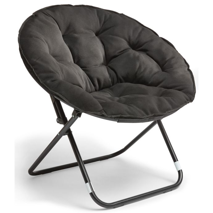 Simply Essential™ Foldable Saucer Lounge Chair | Bed Bath and Beyond Canada