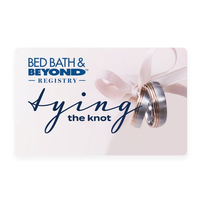 Tying The Knot 100 Gift Card Bed Bath And Beyond Canada