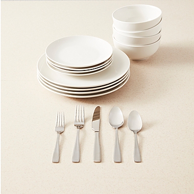 Simply Essential&trade; Stainless Steel Mirror 20-Piece Flatware Set. View a larger version of this product image.