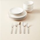 Alternate image 1 for Simply Essential&trade; Coupe 12-Piece Dinnerware Set in White