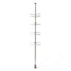 Alternate image 0 for OXO 4-Tier Anodized Aluminum Tension Pole Shower Caddy