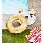 Alternate image 2 for Pool Candy Glitterfied Rainbow Unicorn Pool Float