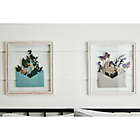 Alternate image 1 for Bee & Willow&reg; Home Pressed Flowers in Blue Envelope 18-Inch x 20-Inch Framed Wall Art