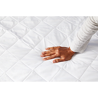 Simply Essential&trade; Twin XL Microfiber Mattress Pad. View a larger version of this product image.