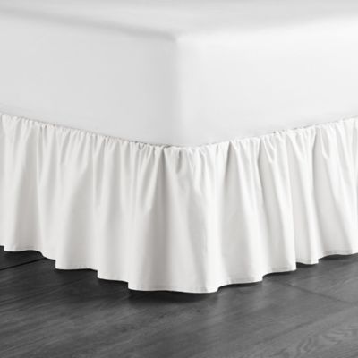 Bee &amp; Willow&trade; 14-Inch Drop Ruffled Queen Bed Skirt in White