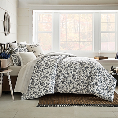 Bee &amp; Willow&trade; Easley 3-Piece Full/Queen Duvet Cover Set in Blue. View a larger version of this product image.