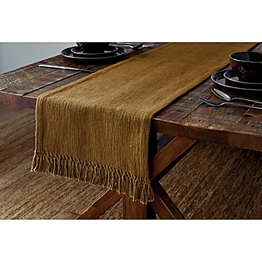 Bee &amp; Willow&trade; Femme Tweed 72-Inch Table Runner in Wood. View a larger version of this product image.