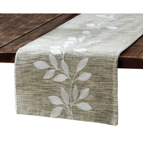 Bee & Willow Home Gather 72-Inch Table Runner in Natural 