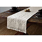 Alternate image 1 for Bee &amp; Willow&trade; 72-Inch Hobnail Table Runner in Coconut Milk