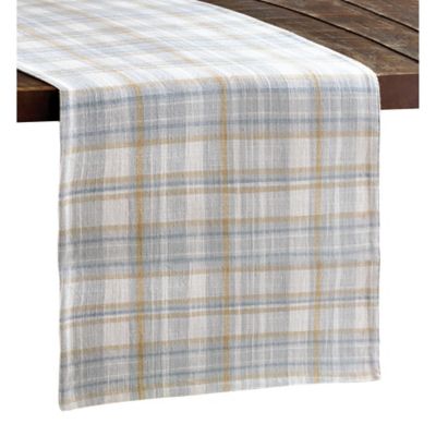 Bee &amp; Willow&trade; Men&#39;s Plaid Table Runner